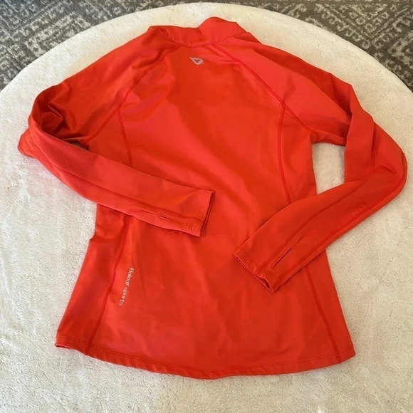 BAYLEAF Sport Women’s Yoga Thermal Quarter zip in coral color size M - Picture 8 of 9